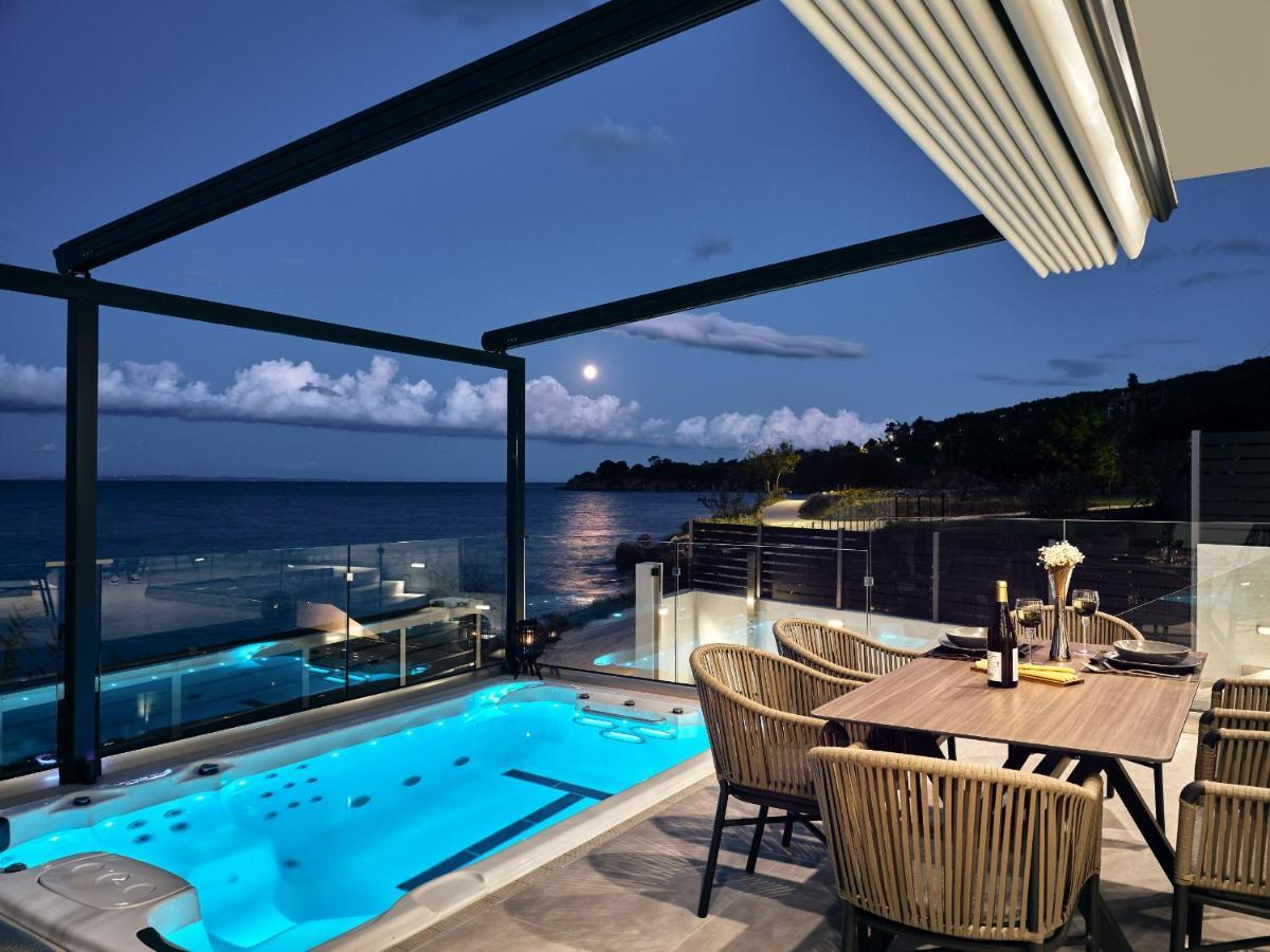 Blue View Villa - Coastal Elegance With Swim Spa, By Zantewize Alykanas  Exterior foto