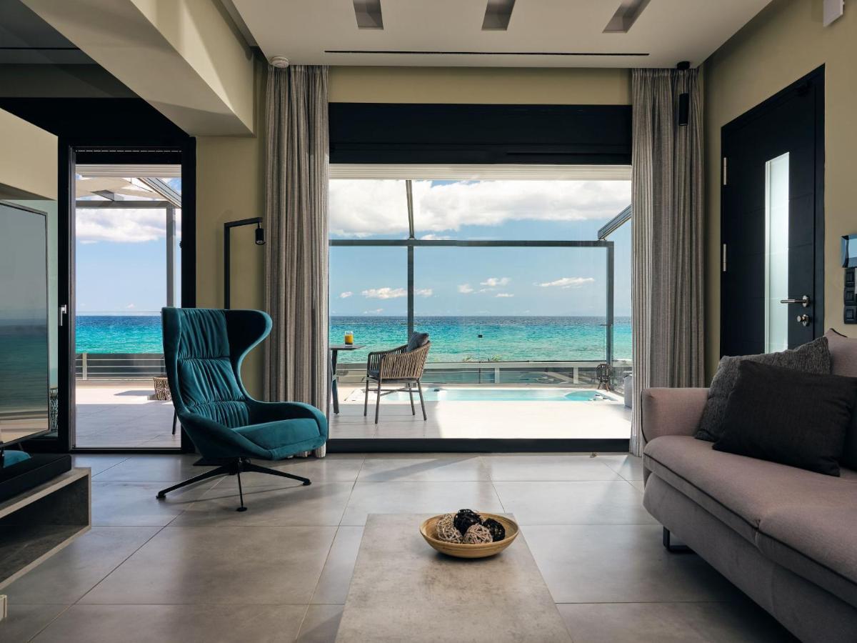 Blue View Villa - Coastal Elegance With Swim Spa, By Zantewize Alykanas  Exterior foto