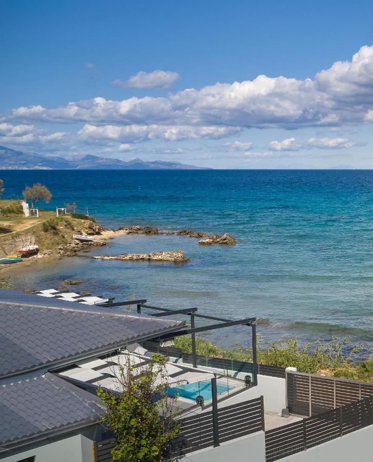 Blue View Villa - Coastal Elegance With Swim Spa, By Zantewize Alykanas  Exterior foto